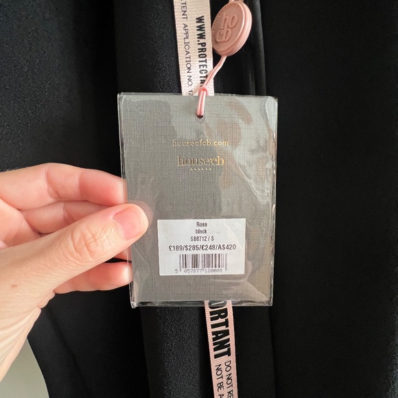 House of CB Rosa Dress | Black - Picture 5 of 5